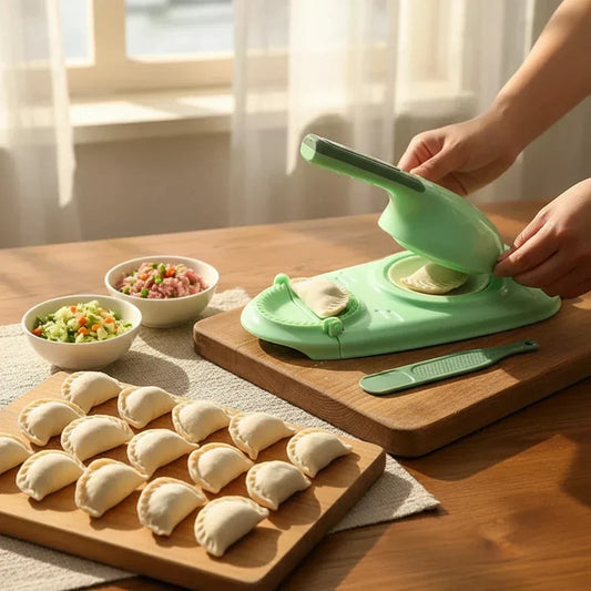 2-in-1 Dumpling Maker – Deegpakketjes Vullen, Vormen en Sluiten