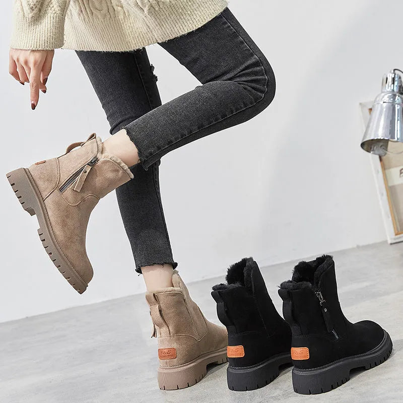 Orthopedische winterlaarzen met voetboogondersteuning – warm en comfortabel