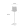 Draadloze LED-tafellamp met accu – dimbaar en flexibel