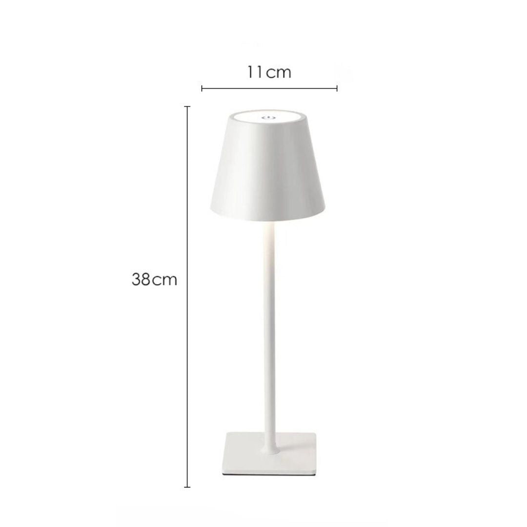Draadloze LED-tafellamp met accu – dimbaar en flexibel