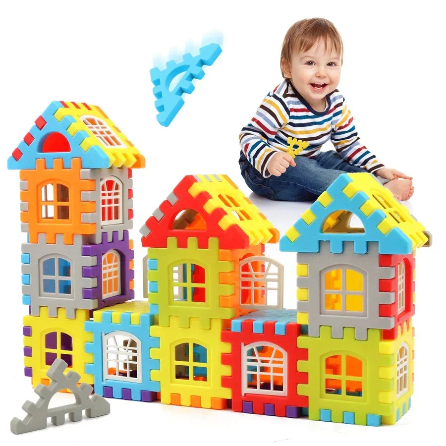 Montessori Bouwspeelgoed voor Kinderen – Creatief Leren en Bouwen