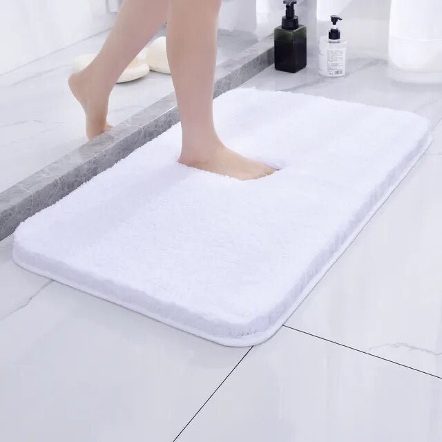 Pluizige badmat antislip – waterabsorberend en wasbaar