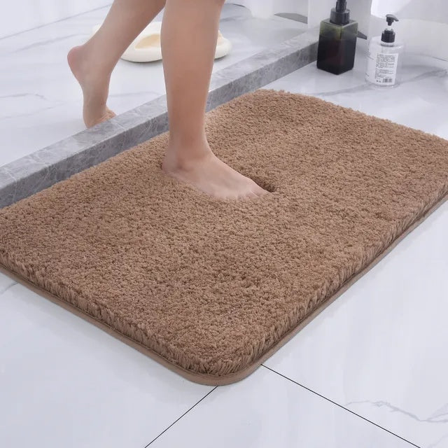 Pluizige badmat antislip – waterabsorberend en wasbaar