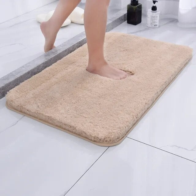 Pluizige badmat antislip – waterabsorberend en wasbaar