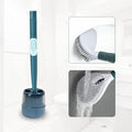 Hygiënische WC-borstel met Ingebouwde Reinigingsmiddelendispenser