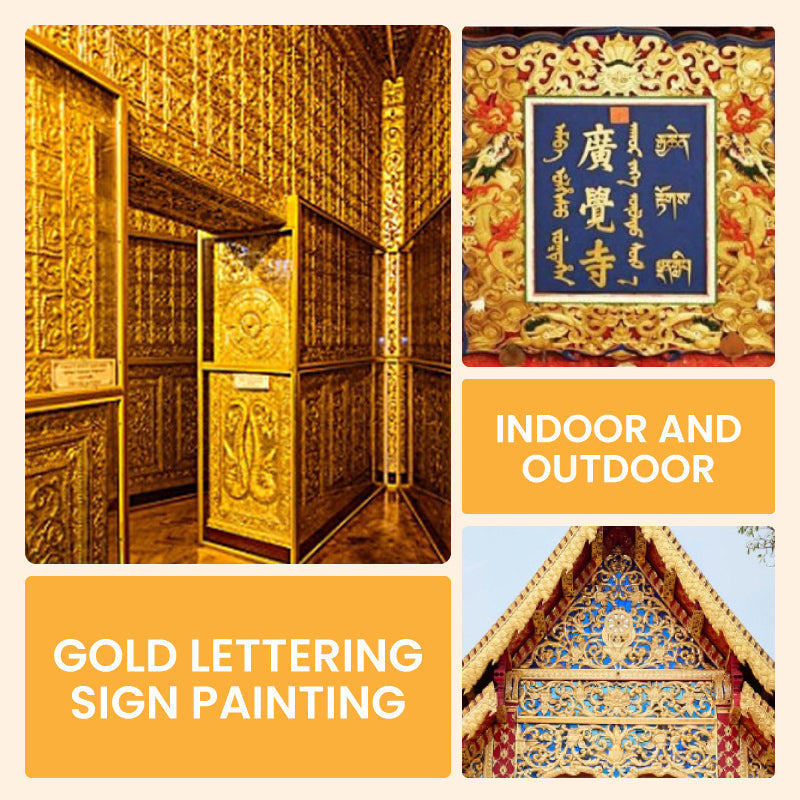 Metallic Goudverf voor Meubels, Decoraties en DIY-Projecten