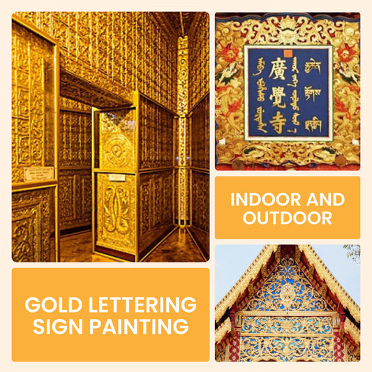 Metallic Goudverf voor Meubels, Decoraties en DIY-Projecten