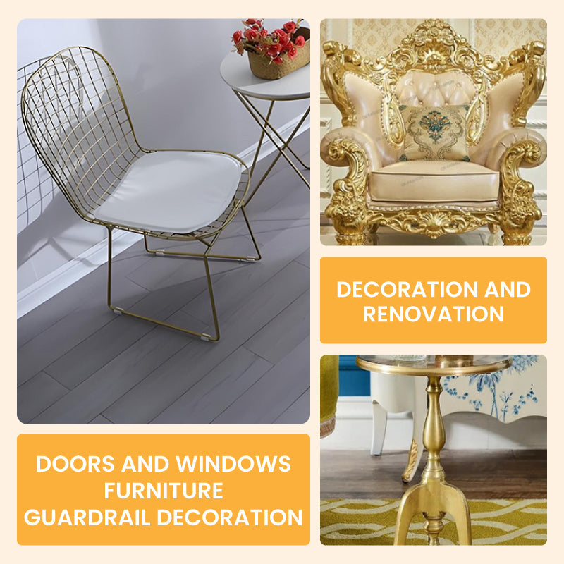 Metallic Goudverf voor Meubels, Decoraties en DIY-Projecten