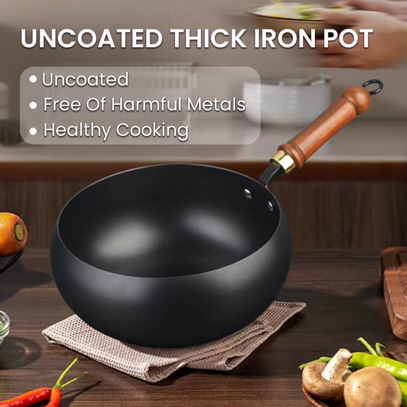 Gietijzeren Pan 24 cm – Ongecoat, Universeel & Levenslang Duurzaam