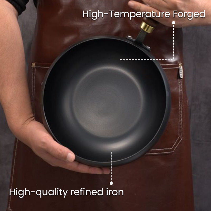 Gietijzeren Pan 24 cm – Ongecoat, Universeel & Levenslang Duurzaam