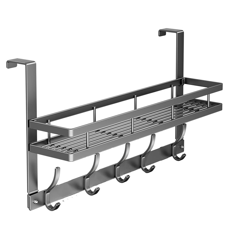 Deurorganizer met Mand en Haken – Zonder Boren of Schroeven