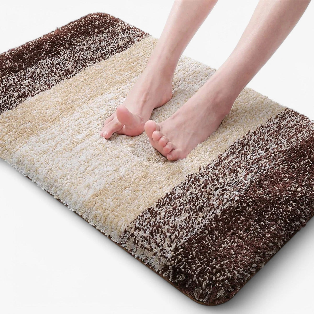 Badmat met antislip basis en sneldrogende microvezels