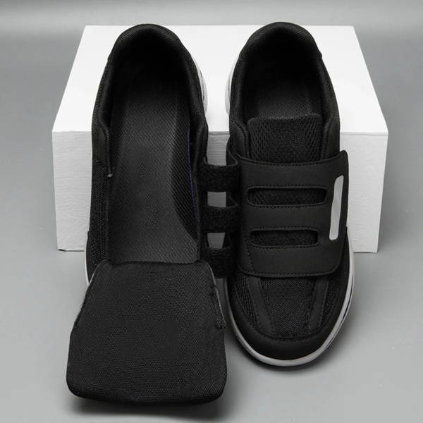 Brede schoenen met klittenband voor gevoelige voeten – extra comfort