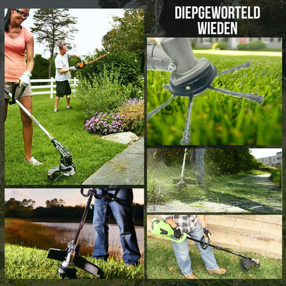 Precisie Grastrimmer met Snelwisselsysteem voor Gazononderhoud