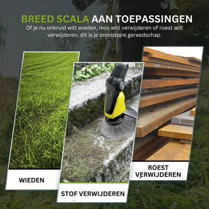 Precisie Grastrimmer met Snelwisselsysteem voor Gazononderhoud