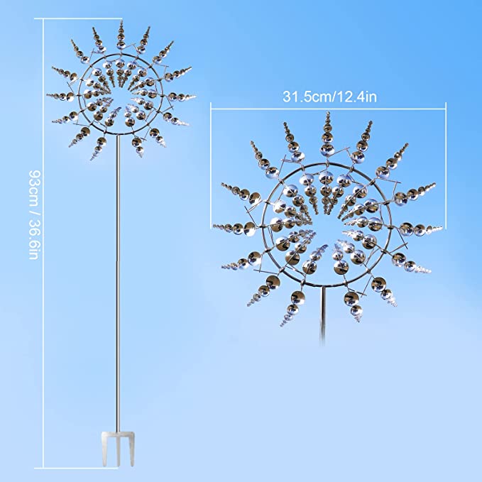 Metalen Windspel voor Tuin en Terras – Weerbestendig en Onderhoudsvrij