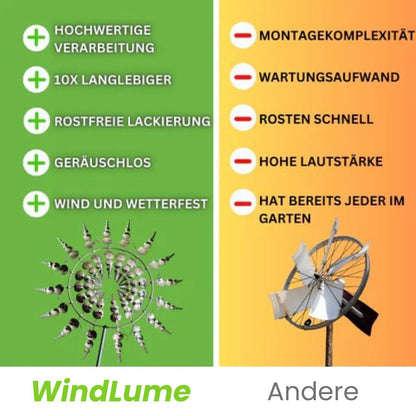 Metalen Windspel voor Tuin en Terras – Weerbestendig en Onderhoudsvrij