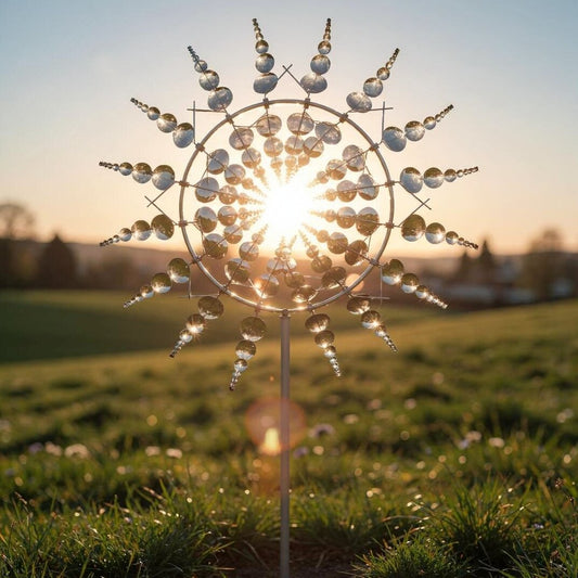 Metalen Windspel voor Tuin en Terras – Weerbestendig en Onderhoudsvrij