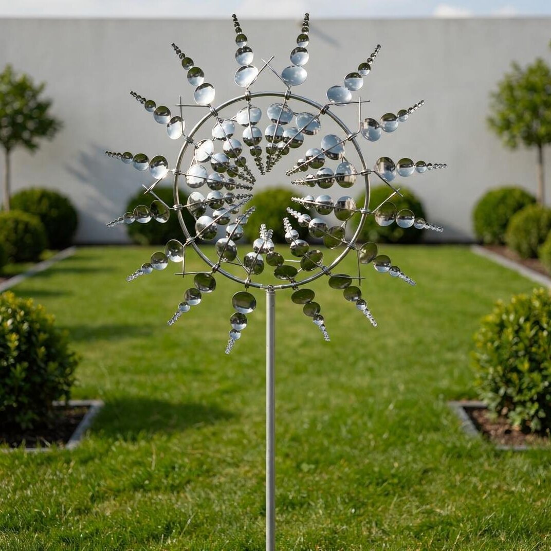 Metalen Windspel voor Tuin en Terras – Weerbestendig en Onderhoudsvrij