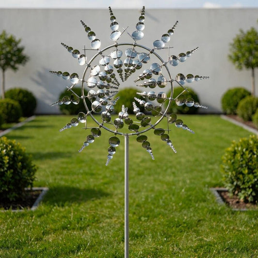 Metalen Windspel voor Tuin en Terras – Weerbestendig en Onderhoudsvrij